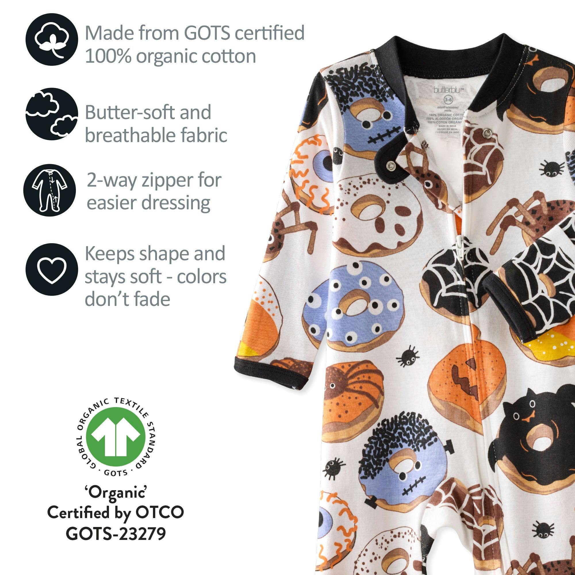 SCOUT Sleep & Play Baby Halloween Pajamas