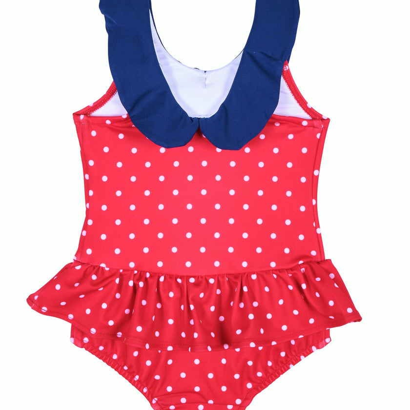 Polka Dot Sailor Swimsuit