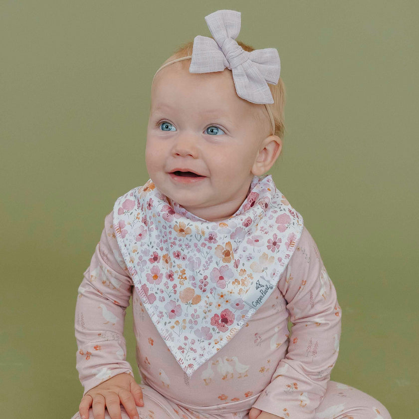 4 Pack Baby Bandana Bibs - Gigi