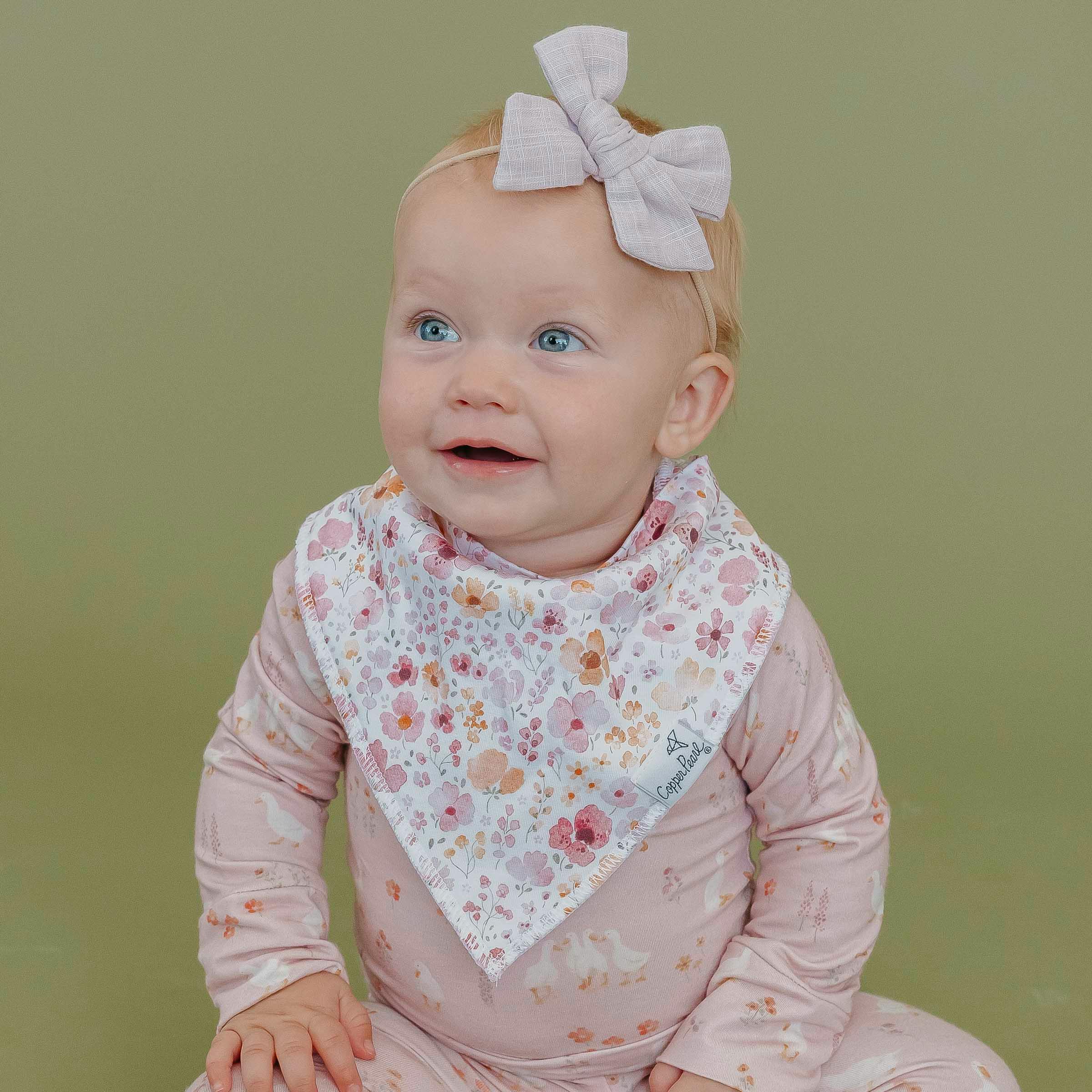 4 Pack Baby Bandana Bibs - Gigi