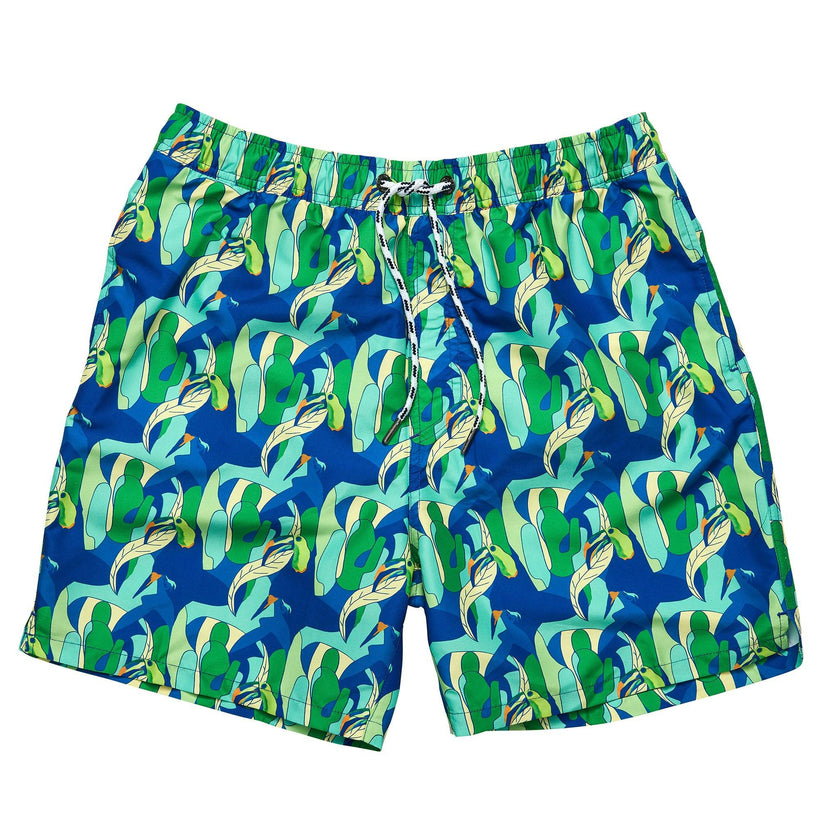 Mens Jungle Sustainable Swim Short
