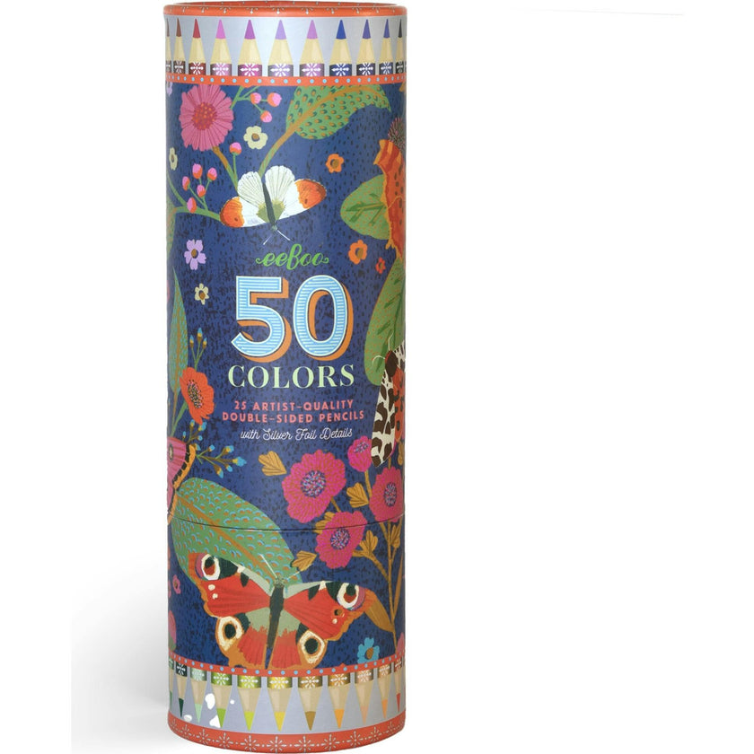 Piece&Love: Double-Sided Colored Pencils - Victoria's - 25pc Set