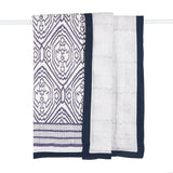 Block-Printed Cotton Crib Quilt