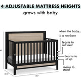 Radley 4-In-1 Convertible Crib