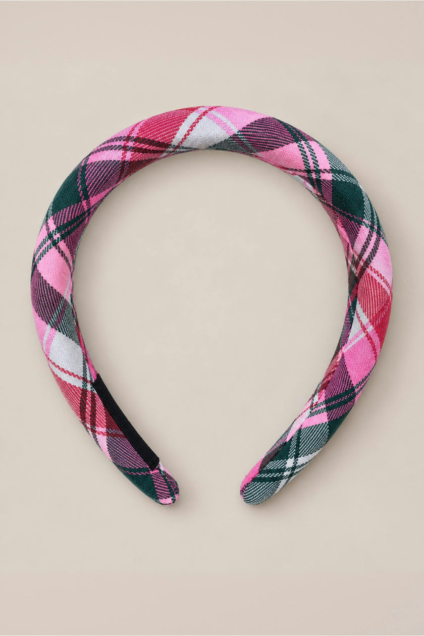 Hair Bows in Vibrant Plaid