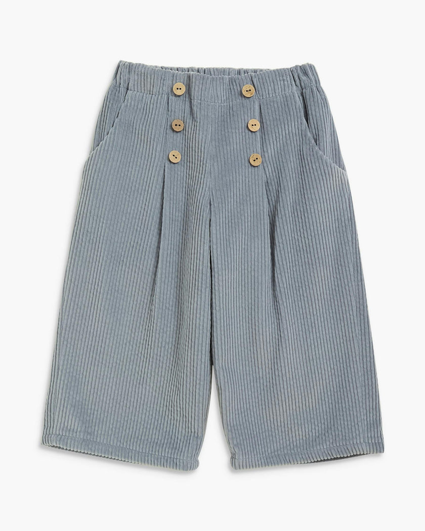 Fleur Trousers Dusty Blue Corduroy