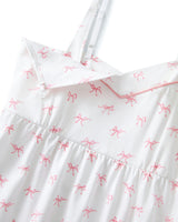 Women's Pima Maternity Nightgown in Blushing Bows