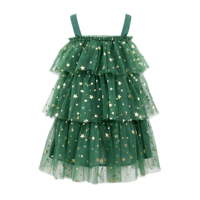 Christmas Starry Tulle Dress