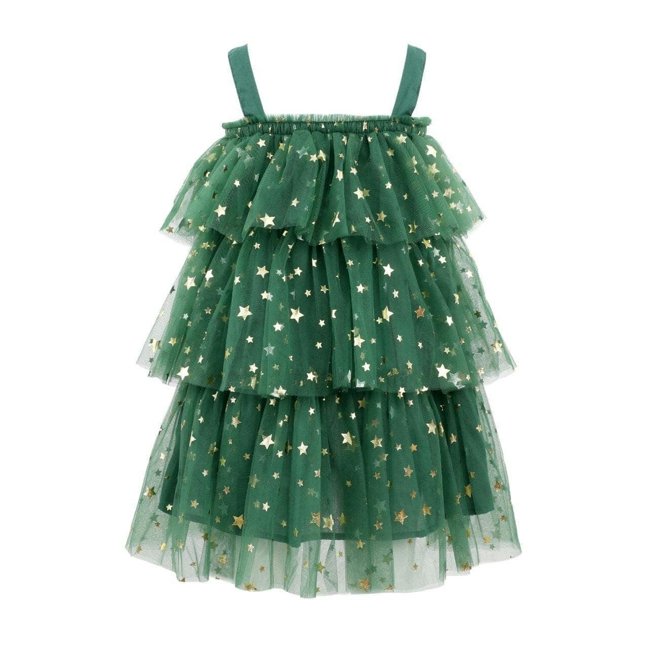 Christmas Starry Tulle Dress