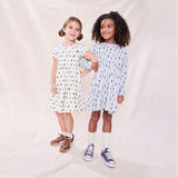 Playground Long Sleeve Dress, Tiny Vintage Guitars