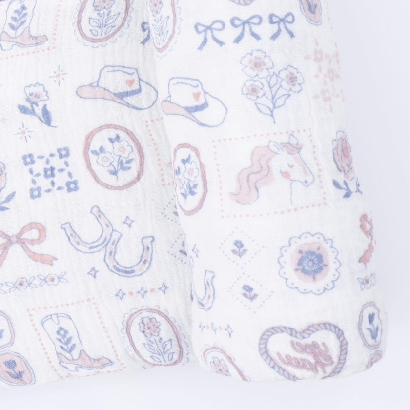 Country Western Heirlooms - Swaddle Blanket