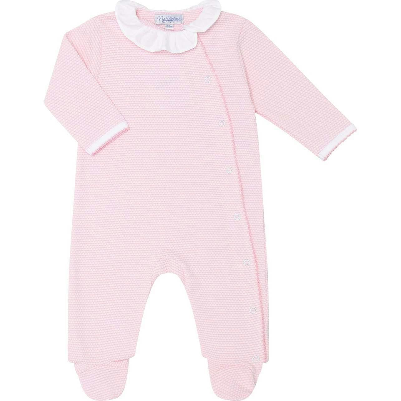 Pink Bubble Crossover Footie