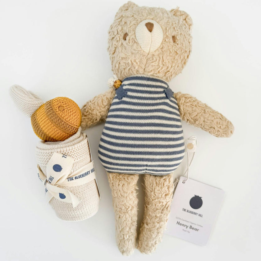 Bee Swaddle and Lovey Set, Bee