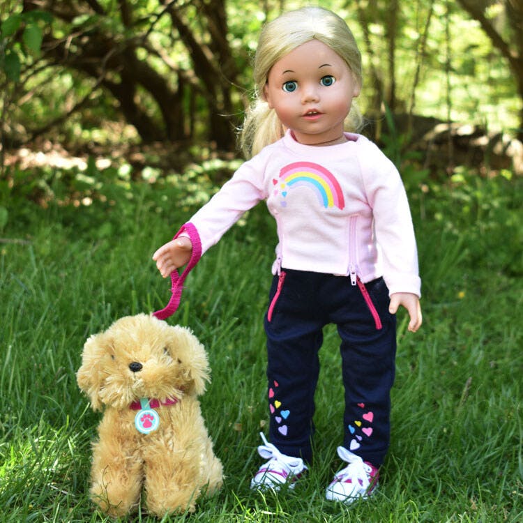 18'' Doll & Carrier Set