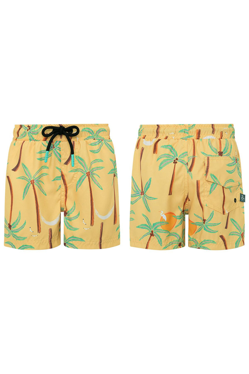 PALMERAS AMARILLO - SWIMSHORTS
