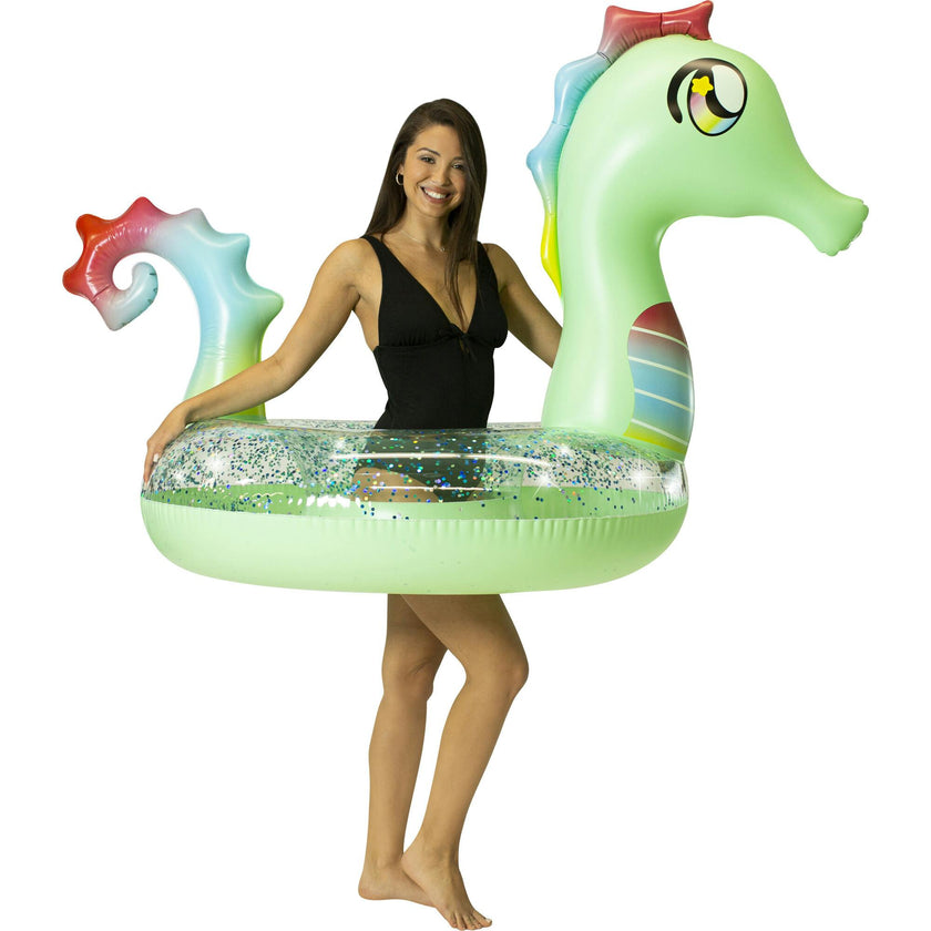 Glitter 48" Jumbo Beach & Pool Tube