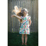 Ruffle Sleeve Dress