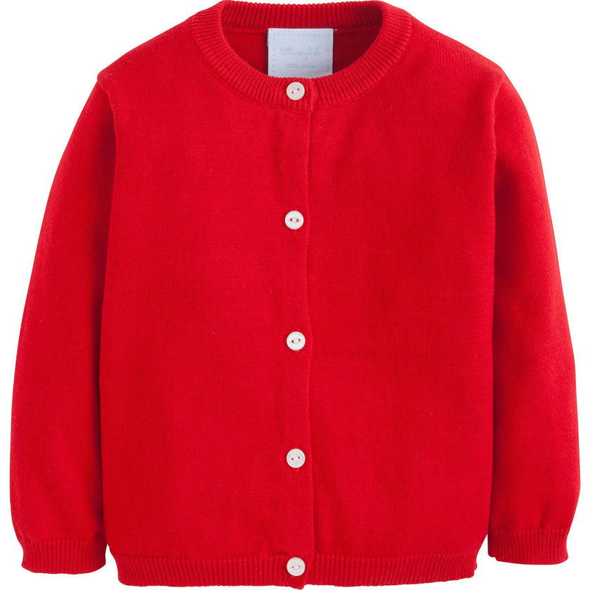 Essential Cardigan - Red