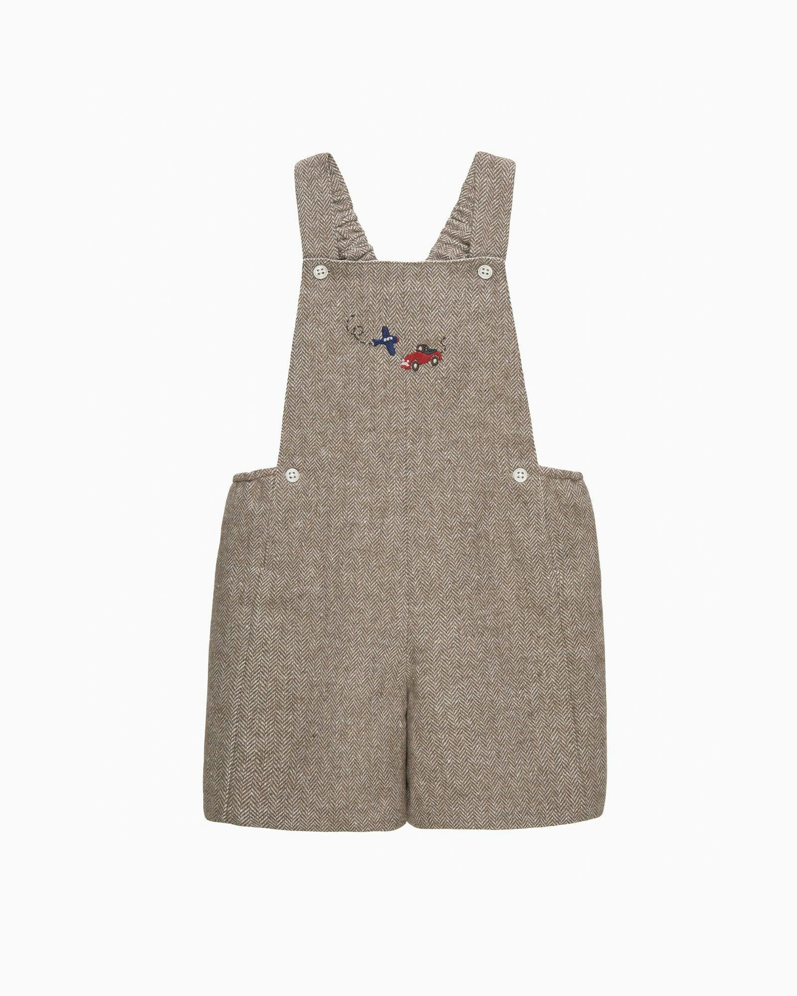 Baby Alfie Bib Shorts in Car