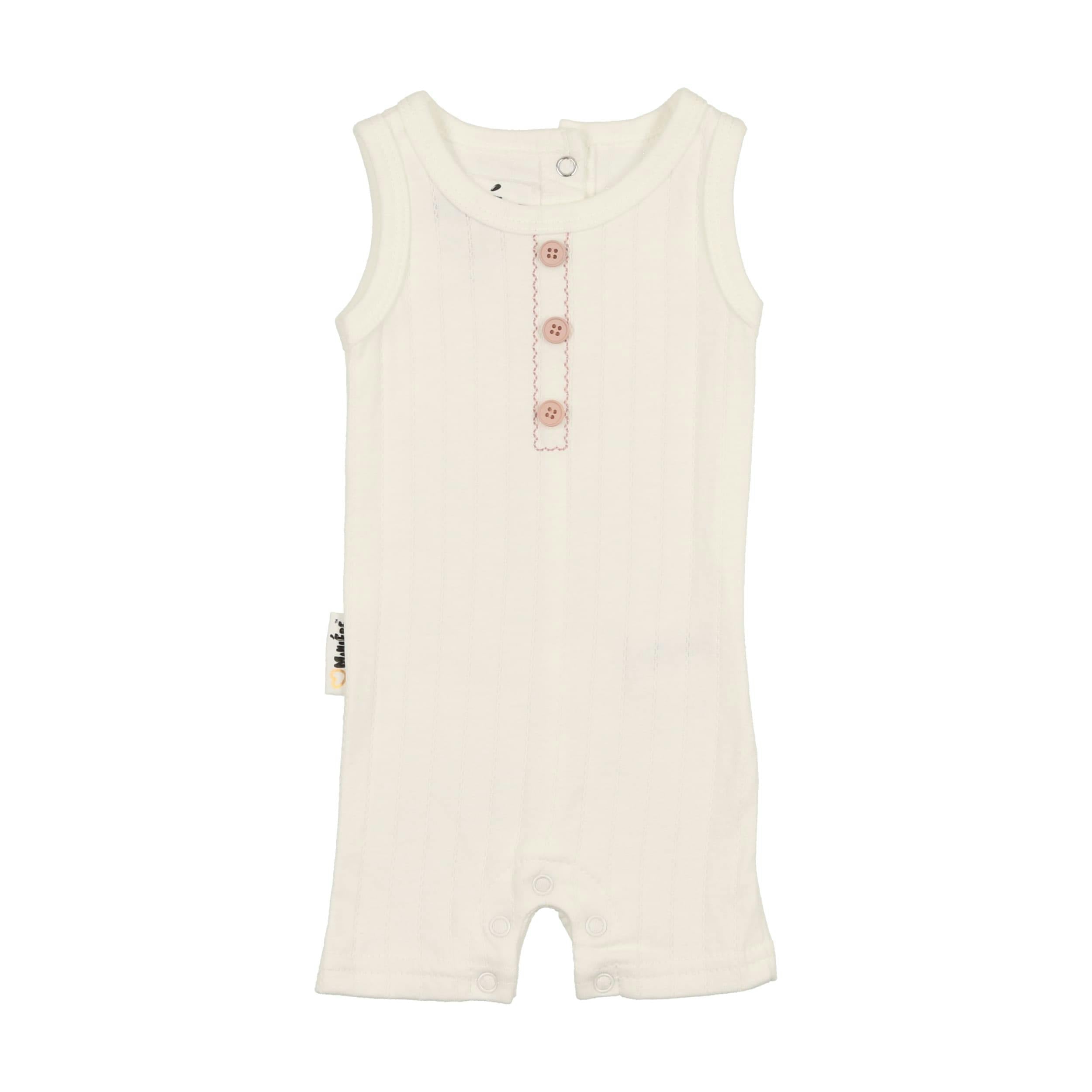 Textured Stripe Romper