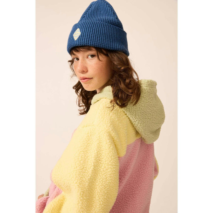 Polar Fleece Zip Up in Yellow