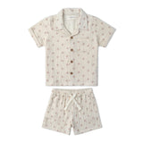 Organic Shirt & Shorts Set - Cross