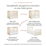 Babyletto Gelato 4-in-1 Convertible Mini Crib