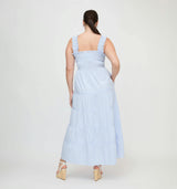 The Goldie Nap Dress - Blue/White Stripe