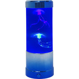 Mini Jellyfish Mood Lamp- Blue Metallic