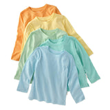 LONDON 5-Pack Toddler Long Sleeve T-Shirts