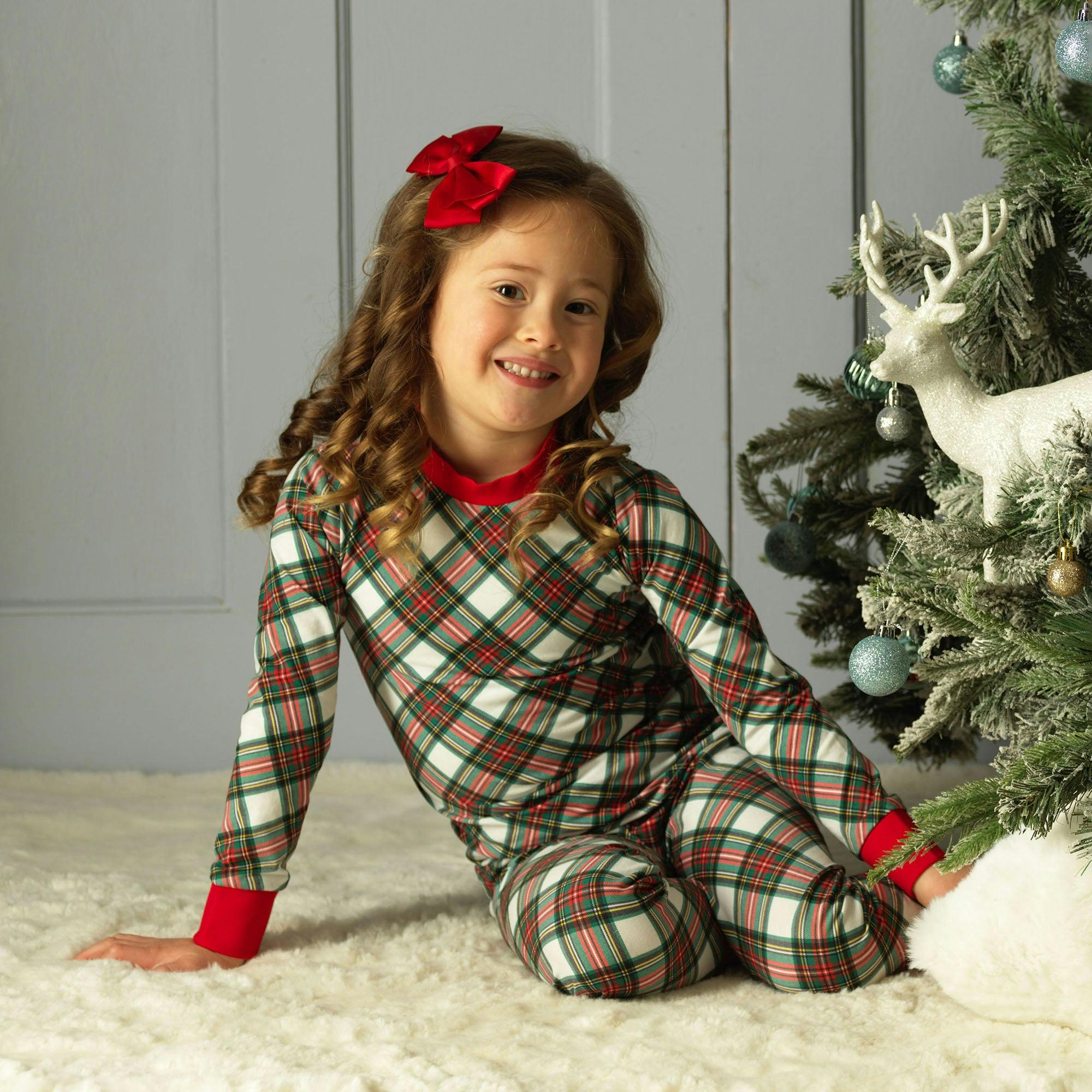Tartan Jersey Pajamas
