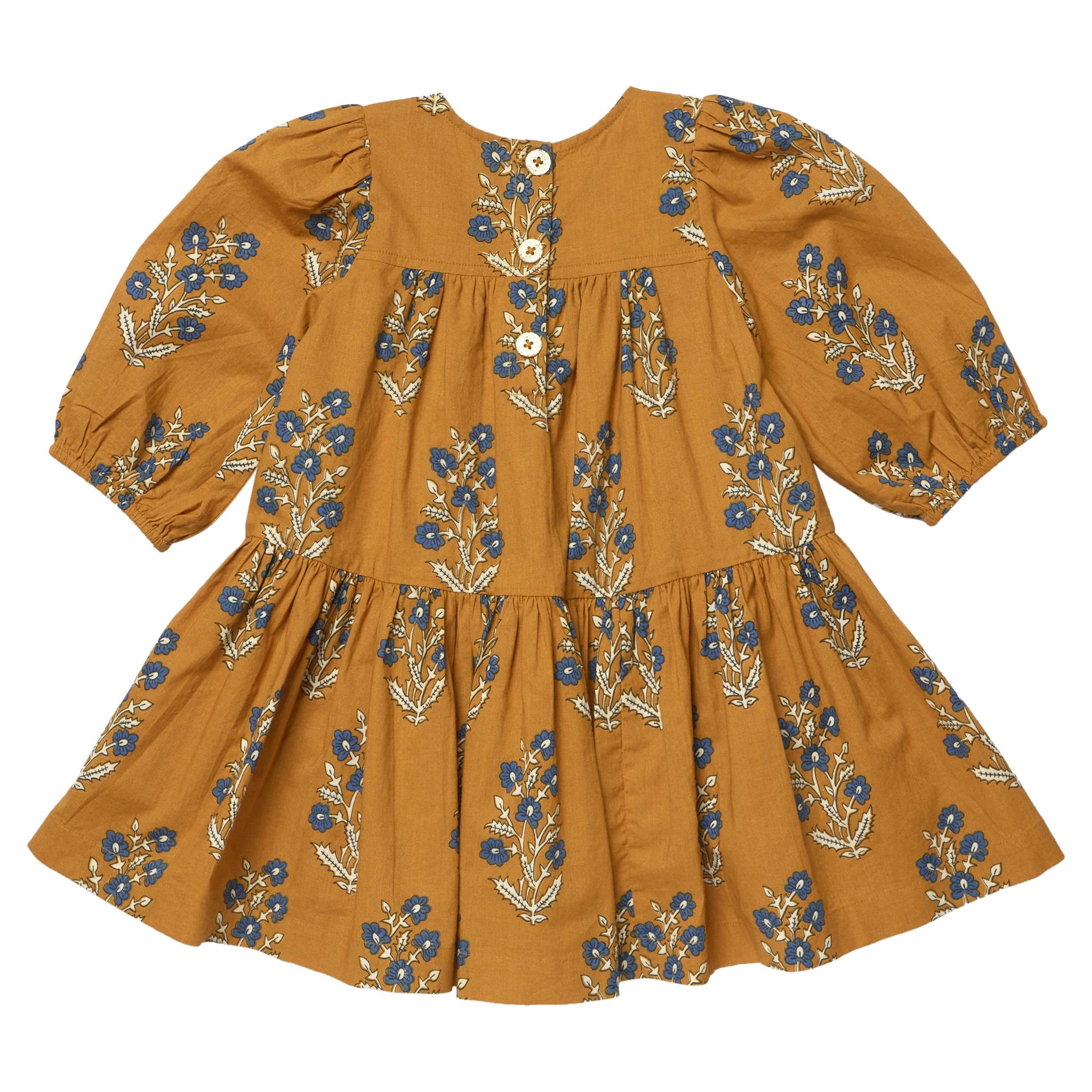 Girls Fiona Dress - Harvest Dewdrop