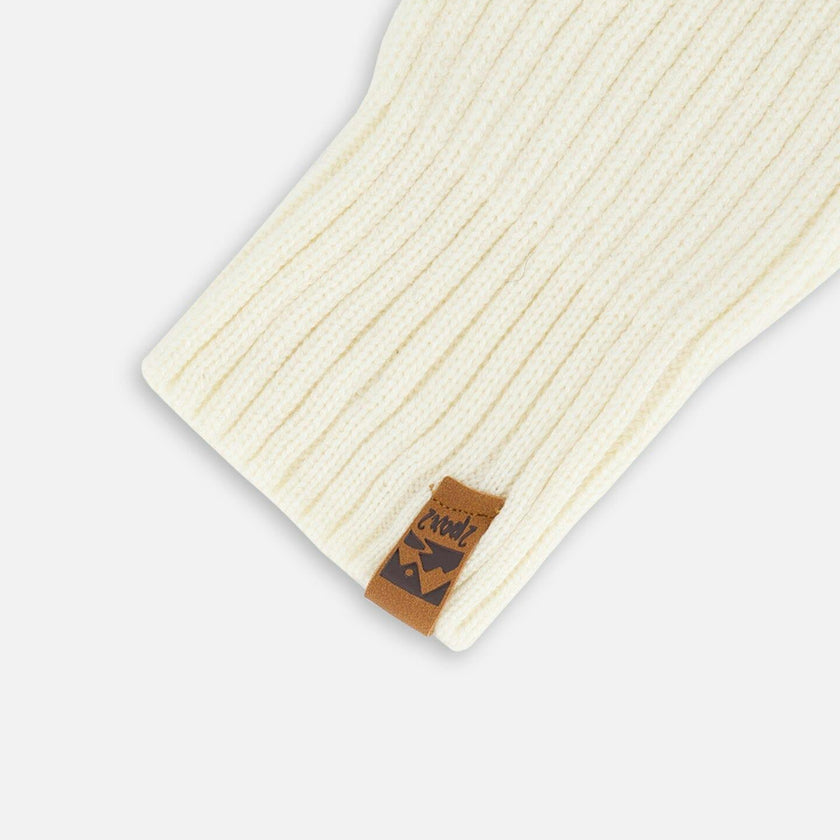 Ribbed Knit Mittens