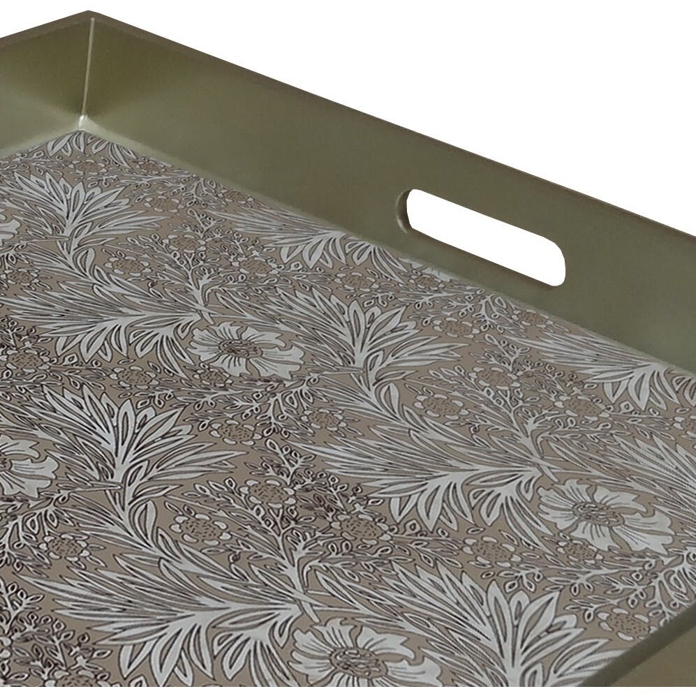 Mirror Tray With Handles