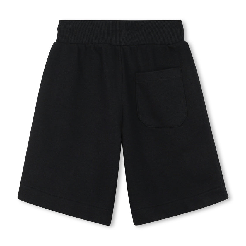 Boys Black Logo Shorts