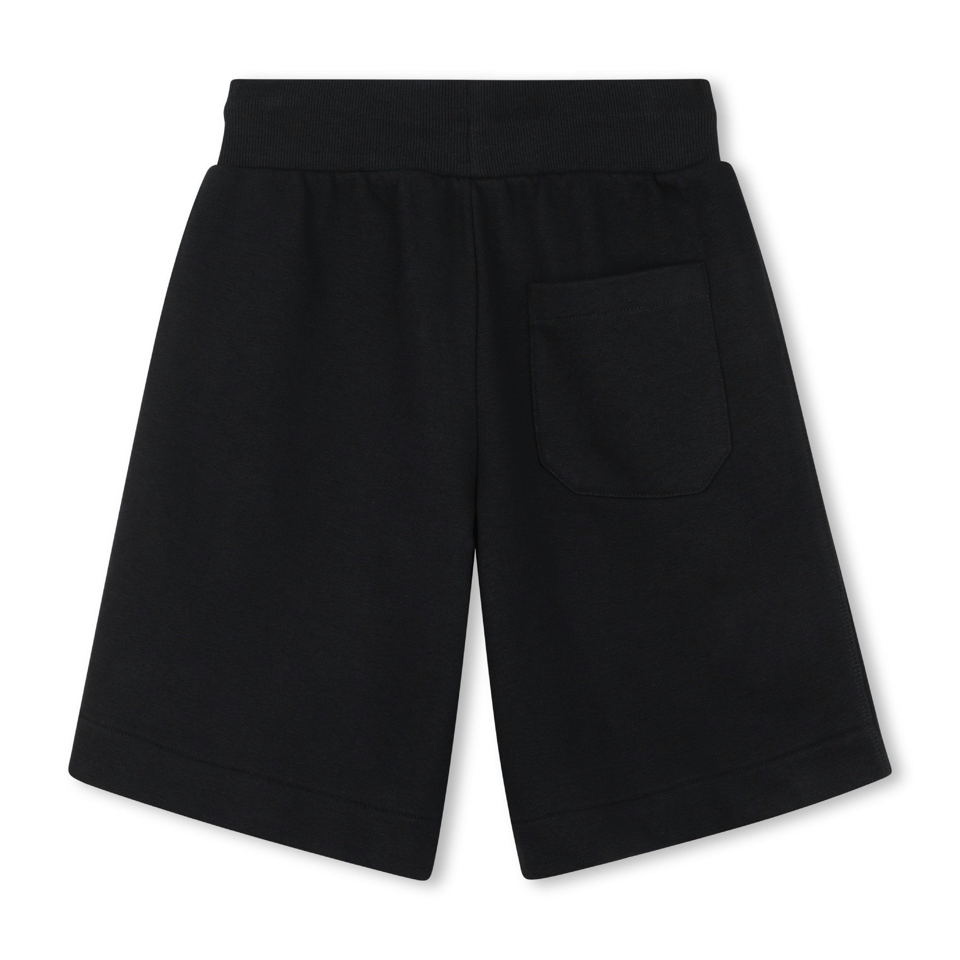 Boys Black Logo Shorts