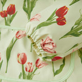 Tulip Long Sleeve Pocket Bib