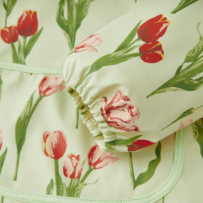 Tulip Long Sleeve Pocket Bib