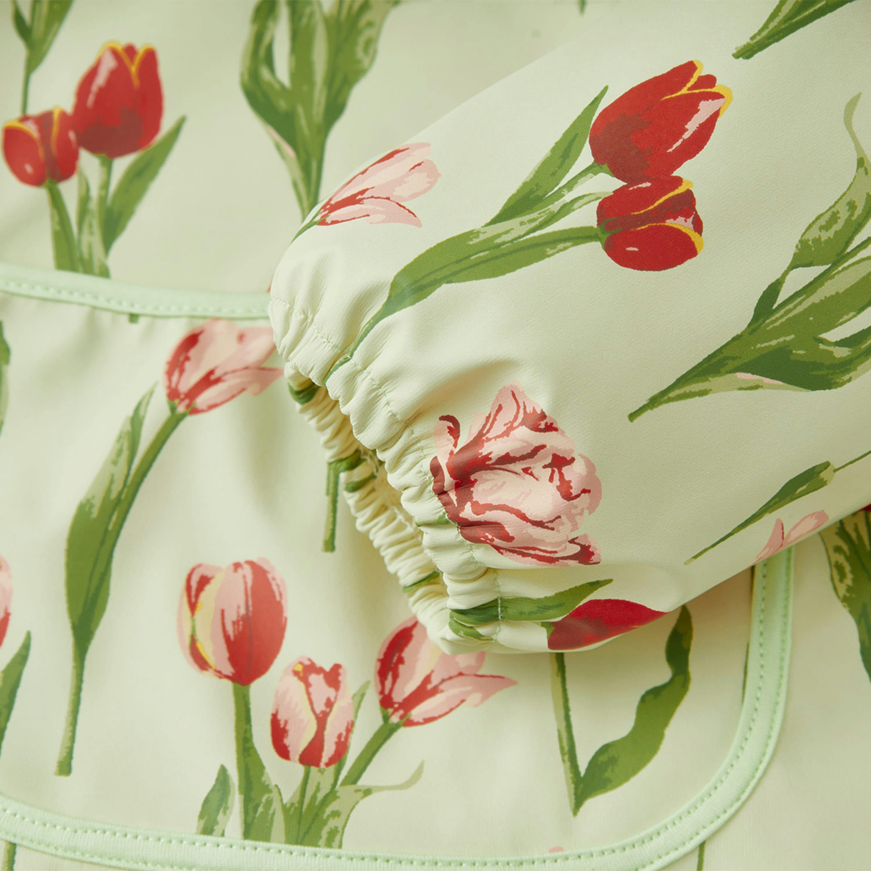 Tulip Long Sleeve Pocket Bib