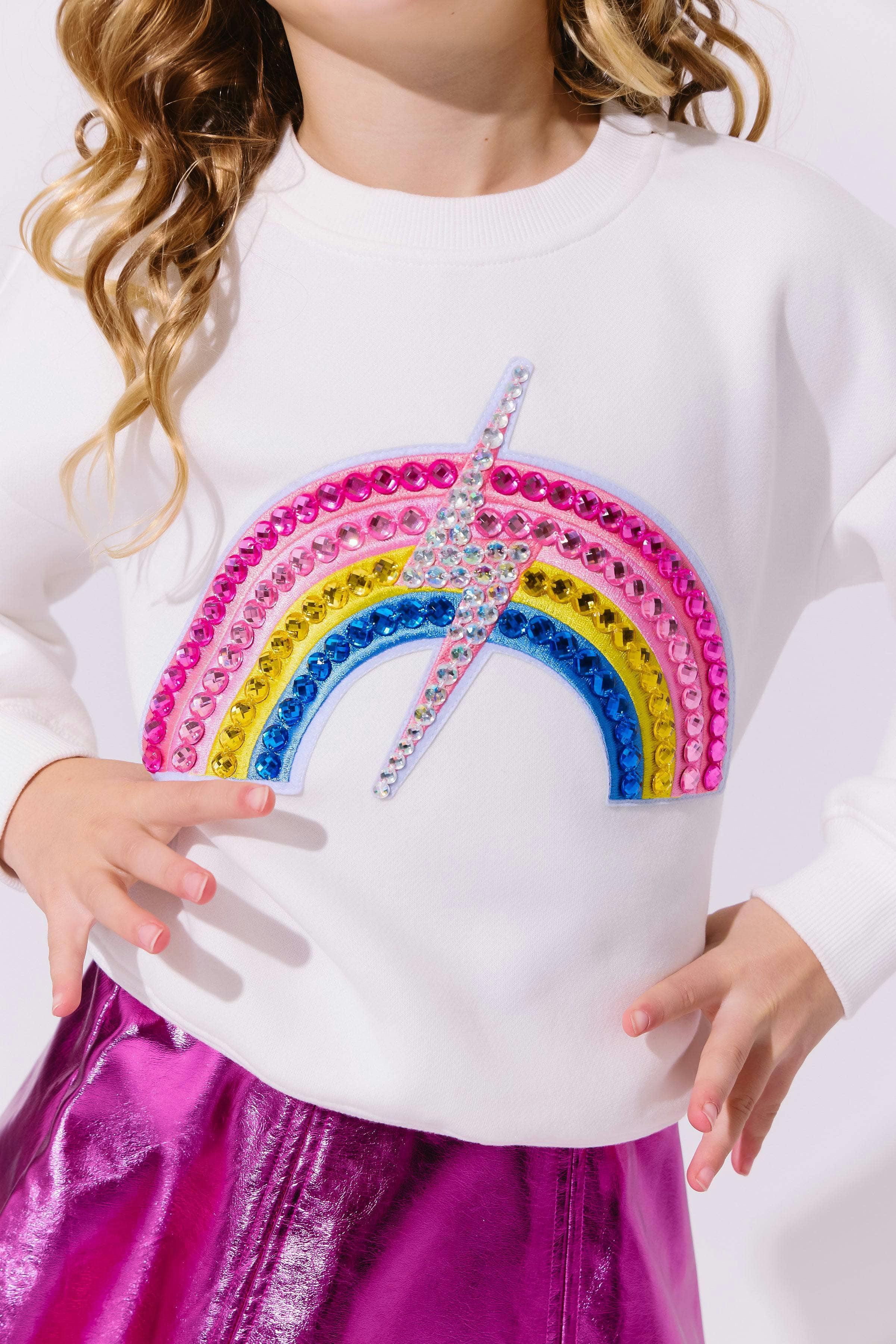 Gems Rainbow Flash Sweatshirt