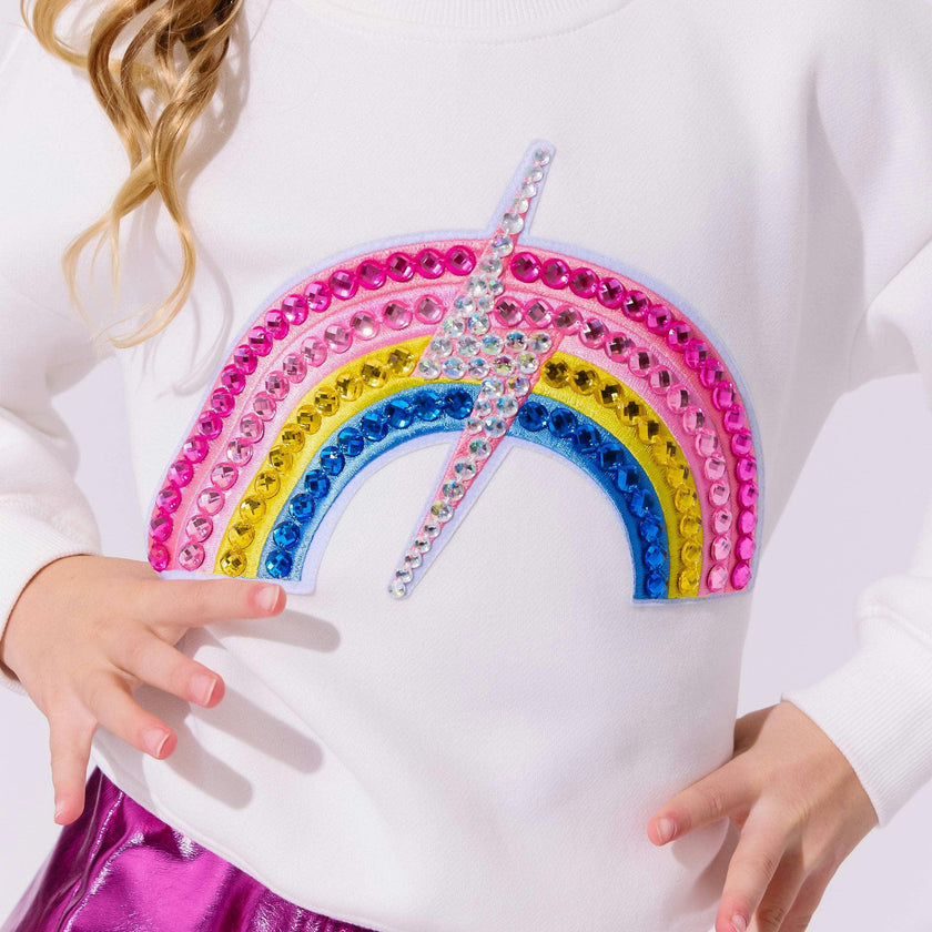 Gems Rainbow Flash Sweatshirt