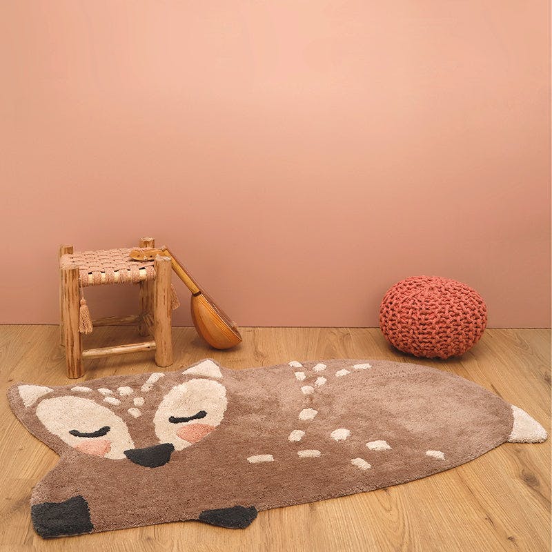 Non-Slip Back Hand-Tufted Rug