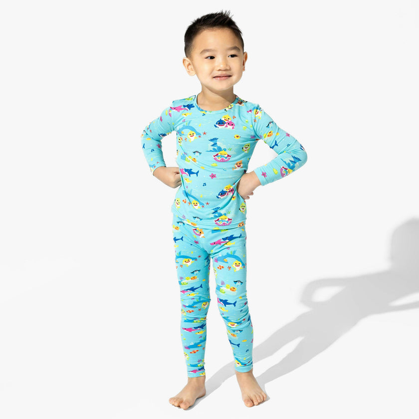 Baby Shark Bamboo Kids Pajamas