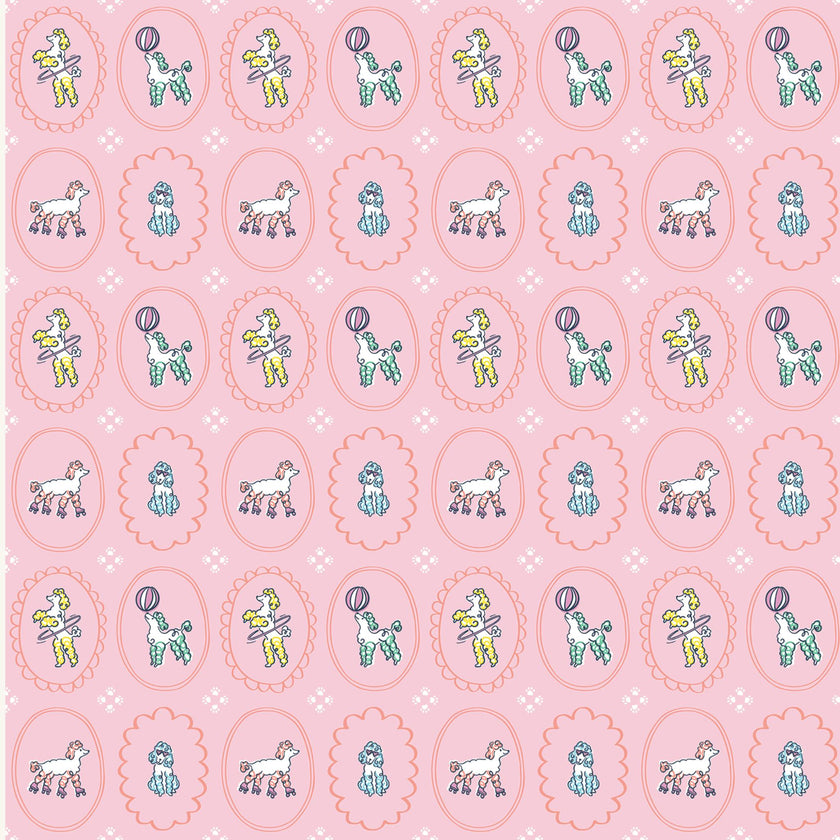 Ruffle Trim Baby Bubble in Poodle