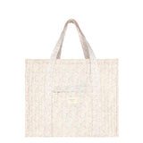 antique floral everyday tote