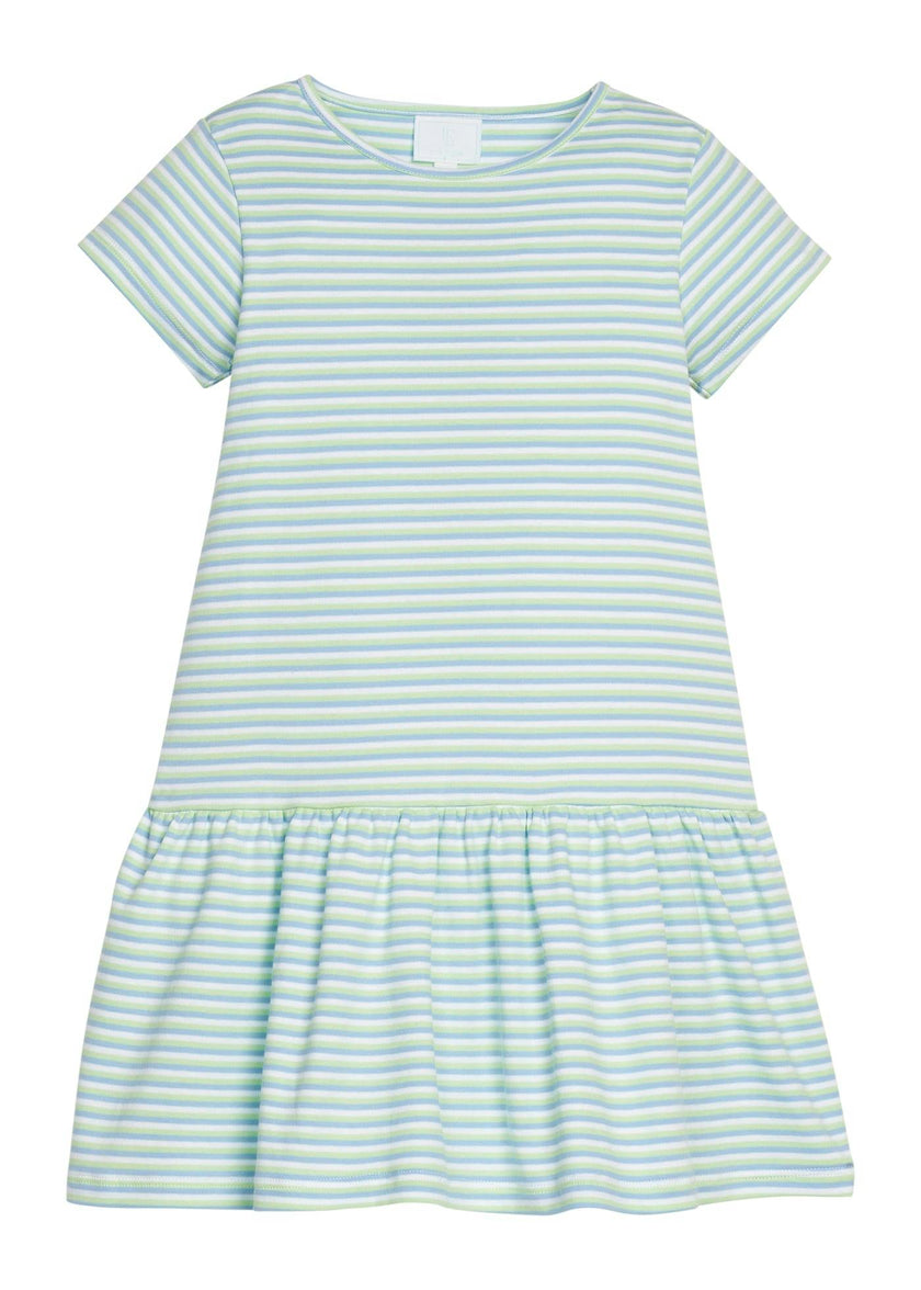 Kari T-Shirt Dress - Greenview Stripe