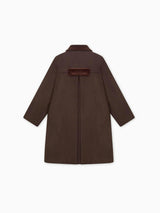 Chocolate Arrieta Girl Coat