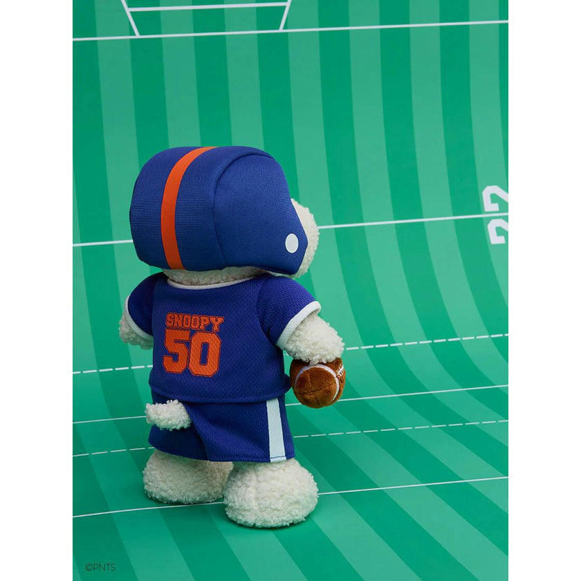 Plush Peanuts Snoopy American Football 9"