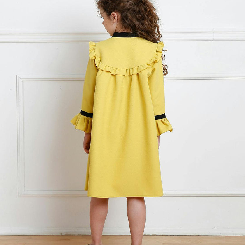Emma dress (mustard)