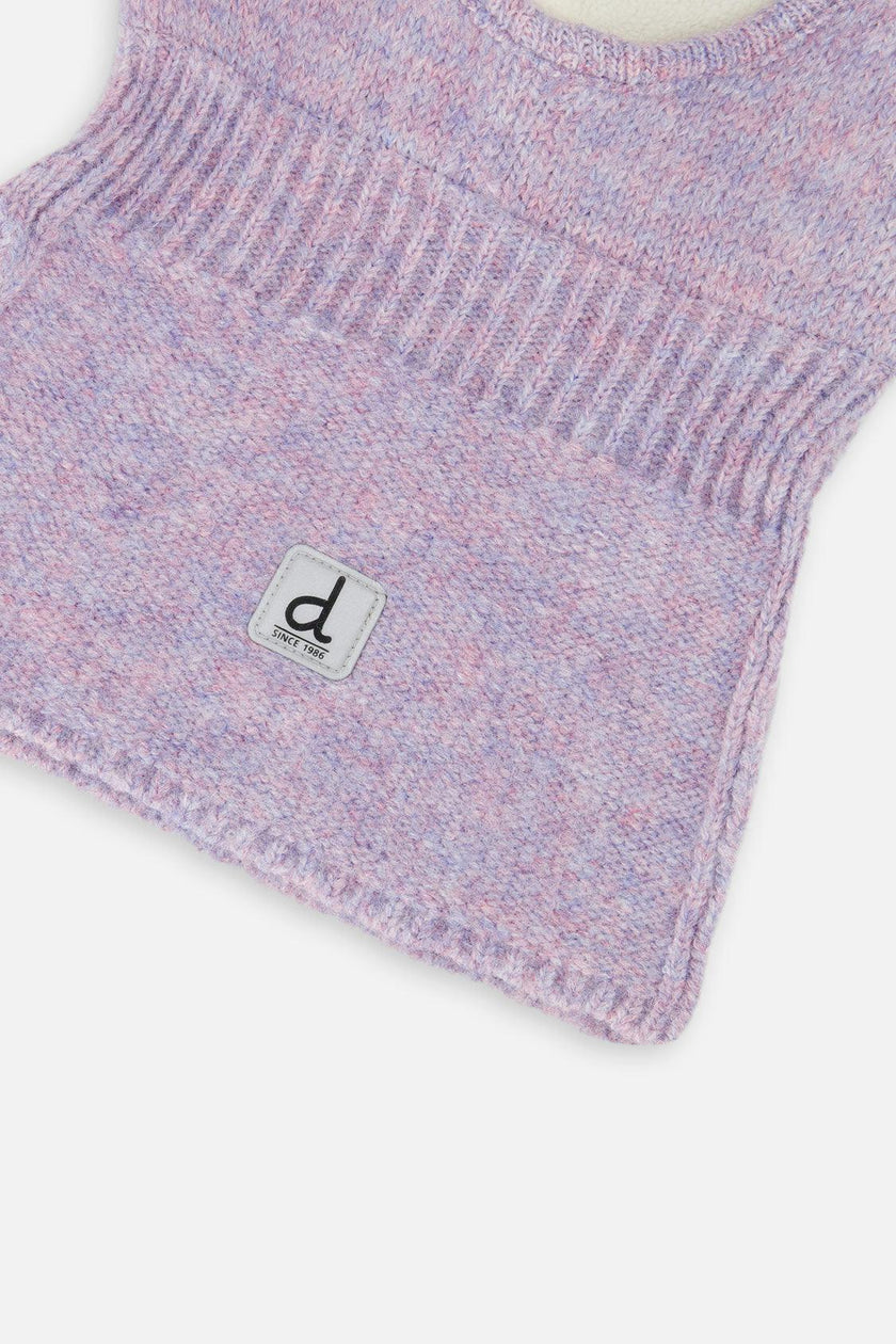 Knit Bear Balaclava Lavender